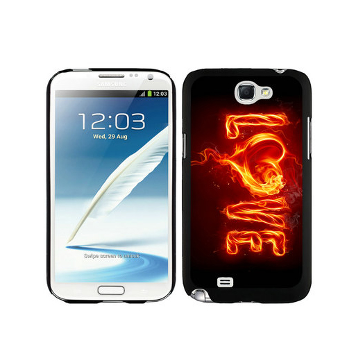 Valentine Fire Love Samsung Galaxy Note 2 Cases DTJ | Women